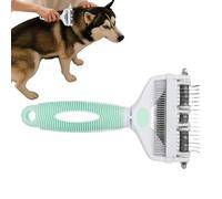 Rastrello sottopelo per cani | Strumento di districamento per animali | Rape multiuso per toelettatura per rimuovere i morti sotto pannolino, casa e viaggio