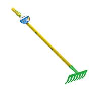 Rastrello Stocker 78 cm 7 denti colore verde KIDS GARDEN