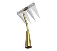 Rastrillo De Deshierbe | Desmalizadora Manual Para Césped | Desmalezador De Jardín Manual Multifuncional Para Aflojar La Nivelación Del Suelo, Herramienta De Deshierbe Portátil