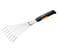 Fiskars Xacttm Hand-Fächerbesen 44cm Rastrello Meno Acciaio Inox 12,5cm Ampio
