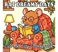 Rat Coloring Book: Cozy & Cute Rat Scenes for Kids and Adults