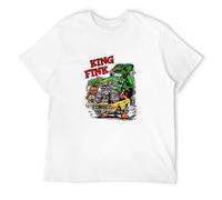 Rat Fink King Fink Men's T Shirt White L