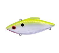 Rat-L-Trap Bill Lewis Esche realistiche Magnum Force Senza Labbra Crankbait Pesca Wobble Lure per acque Dolci Poco Profonde, Chartreuse Flash