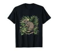 Rat Lover Colorful Ritratto Motivo Roditore Pet Cute Rat Proprietario Maglietta