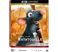 RATATOUILLE (4K UHD Blu-ray) Patton Oswalt Ian Holm Lou Romano Brian Dennehy