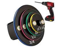 Ratchet adapterSet | 4 Pieces Magnetic Drive Tool,with Triangular Pry Bar socketadapter| Profile Ratchet adapterIntegrates A Secure Magnetic socketLock And An Anti-slip Outer Ring With A Stackab