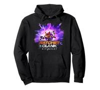 Ratchet And Clank Rift Apart Portal Jump Video Game Felpa con Cappuccio