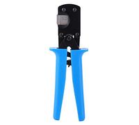 Ratchet Crimping Pliers | 4 - in - 1 Terminal Crimper for 1.25/1.54/2.0/2.54mm Pitch Jumper Wires | High Accuracy Carbon Steel Tool for Electronics/Automotive/DIY
