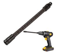 Ratchet Extension Bar - Bendable Steel Socket Extension, 1/2 Inch Drive Flessibile Hand Tool for Tight Space Access, Durevole Ratchet Extender, Garage Workshop Repair Tool, Car Appliance Bolt Fastener
