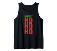 Ratchet Ho Ho Ho Divertente Meme di Natale Hip Hop Canotta
