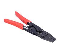 Ratchet Pliers Tool HS - 6L | Terminal Crimping Stripper for 0.5-6mm² Wires / AWG17-10 | High Carbon Steel & PVC Ergonomic Handle | Industrial Hardware Supplies