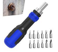 Ratchet Screwdriver Set - 13-in-1 Precision Magnetic | Multi Tool Screwdriver Ratcheting Set,for Home Garage Mechanic Automotive Furniture Appliance