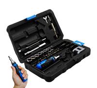 Ratchet Screwdriver Set, 69-In-1 Magnetic, Precision Professional Driver, Sturdy Quality Material, Versatile Easy-Use Design, Ideal for Industrial Machinery Electrical Plumbing Appliance Workshop