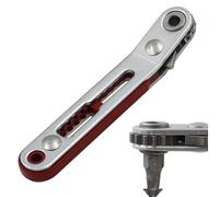 Ratchet Wrench - Portable Ratchet Handle | Ratchet Wrench, Small Wrench Ratcheting, Long Ratcheting Wrenches Double Box End Chrome Vanadium Steel For Motorcycle, Car