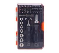 Ratcheting Screwdriver Set Screwdriver 42 in 1 Ratchet Wrench Set, With Rotatable Ratchet Handles ＆ Storage Case, Household Repair Tool Kits for Bike