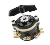 Rated 6-Pin 60A 220/380V Change Over Switch For Electric ATV Go-Karts HZ10-60-3