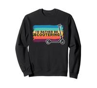 Rather Be Scootering - Monopattino Elettrico Vintage Felpa