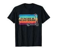 Rather Be Scootering - Monopattino Elettrico Vintage Maglietta