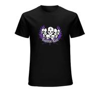 rather Lacuna Coil Skull Cluster Symbol Logo Black T Shirt Band Merch BlackXXL Black XXL