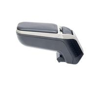 rati ARMSTER 2 ARMREST Compatibile con Opel Astra G 1998-2010 [Vegan Leather, Gray]