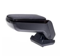 rati ARMSTER S ARMREST Compatibile con Chevrolet Aveo 2006-2011 [Fabric, Black]