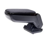 Rati Armster S Bracciolo adatto per CITROEN C3 2024 - / e-C3 2024 -/ C3 Aircross 2024- / e-C3 Aircross 2024- [nero,tessuto] Bracciolo centrale retrofittabile con vano portaoggetti