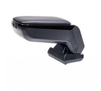 RATI - Rati Armster S Bracciolo Adatto Per Citroen C3 Picasso 2009-2017 [nero,pelle Vegana] Bracciolo Centrale Retrofittabile Con Vano Portaoggetti