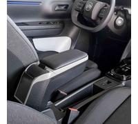 RATI ARMSTER 2 Bracciolo adatto per CITROEN C3 2024- [grigio,pelle vegan] Bracciolo centrale retrofittabile con vano portaoggetti