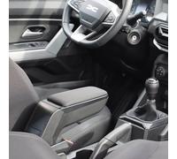 rati ARMSTER S ARMREST Compatibile con Lada LARGUS 2014- [Fabric, Black]
