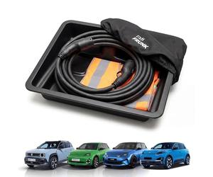 rati Frunk Adatto per Renault 4 E-Tech 2025-/ 5 E-Tech 2024-/ Nissan Micra 2025- / Alpine A290 2024- |Spazio di archiviazione Anteriore esteso. Perfetto per Cavi di Ricarica, Accessori e Utensili.