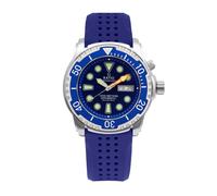 RATIO FreeDiver, orologio subacqueo automatico con vetro zaffiro, resistente all'acqua fino a 1000 m, orologio subacqueo da uomo, Blu - Nuovo Design, Classico