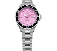 RATIO FreeDiver, orologio subacqueo da donna con cristallo di zaffiro, movimento automatico giapponese, orologio subacqueo resistente all'acqua fino a 200 m, rosa