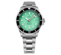 RATIO FreeDiver, orologio subacqueo in cristallo zaffiro, movimento automatico giapponese, orologio subacqueo resistente all'acqua fino a 200 m, Verde, Subacqueo