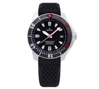 RATIO FreeDiver X Dive Orologio da immersione in cristallo zaffiro automatico con indici 3D orologio subacqueo impermeabile fino a 200 m orologio subacqueo da uomo, nero, FreeDiver