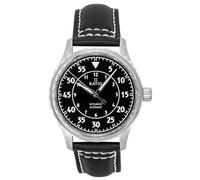 Ratio Skysurfer Pilot Nero Sunray Quadrante Automatico RTS321 Orologio da uomo
