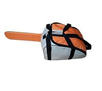 Ratioparts Borsa per motosega Premium, grigio/arancione
