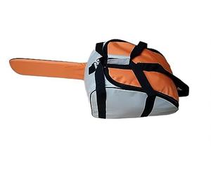 Ratioparts Borsa per motosega Premium, grigio/arancione