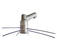 Ratioparts Decespugliatore in alluminio Trottola Maxi Combi, attacco 20,0/25,4 mm