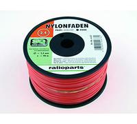 Ratioparts - Filo in nylon da 2,4 mm Copolymer, 360 m, colore: Arancione