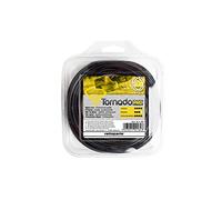 Ratioparts - Filo in Nylon Tornado Copolymer, 3 mm, 15 m, Colore: Nero