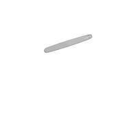 Ratioparts - Guida per Catena da 45 cm, 3/8", 1,5 mm, con Stella di rinvio, Colore: Grigio