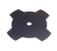 Ratioparts - Lama a 4 Denti, Diametro Esterno 230 mm, Diametro Foro 25,4 mm, Spessore 1,4 mm, Colore: Nero