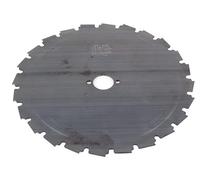 Ratioparts - Lama per decespugliatore, 22 Denti, Diametro Esterno 225 mm, Diametro Foro 25,4 mm, Spessore 1,8 mm, Colore: Nero