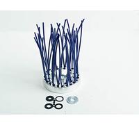 Ratioparts Spazzola per erbacce selvatiche, 25,4 mm, Ø boring 18 draden per decespugliatore - decespugliatore OCTO Pro, blu