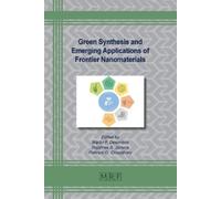 Ratiram G. Chaudhary Rajshree Green Synthesis and Emerging Applicat (Tascabile)