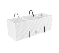 RATO CASE DRT500 cassetta da balcone pentola bianca