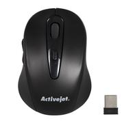 Ratón Activejet AMY-213 Wireless 1600 DPI Nero Ambidestro 6 Pulsanti