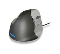 Ratón BAKKERELKHUIZEN Evoluent4 Cablato 2600 DPI Nero Grigio Argento 6 Pulsanti