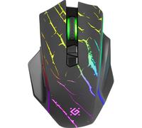 Ratón Defender URAN GM-503 RF Wireless 3200DPI Nero RGB 8 Pulsanti Programmabile