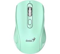Ratón Genius NX-8025S wireless 1200 DPI verde acquamarina con Copilot